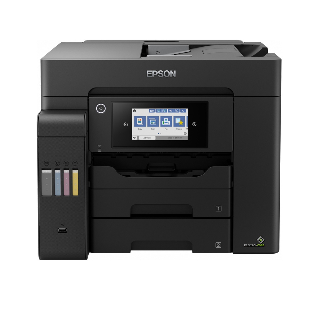 Epson EcoTank L6550, Jet d'encre, Impression couleur, 4800 x 2400 DPI, A4, Impression directe, Noir