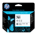HP 761, HP DesignJet T7100 Printer, Jet d'encre, Gris, Gris foncé, CH647A, Singapour, 28 mm