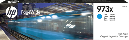 HP 973X High Yield Cyan Original PageWide Cartridge, 7000 pages, Cyan, 1 pièce(s)