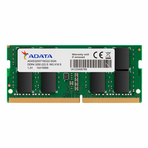 ADATA AD4S32008G22-SGN, 8 Go, 1 x 8 Go, DDR4, 3200 MHz, 260-pin SO-DIMM
