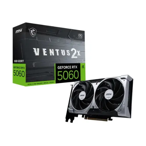 [G5060-8V2C] MSI GeForce RTX 5060 8G VENTUS 2X OC 