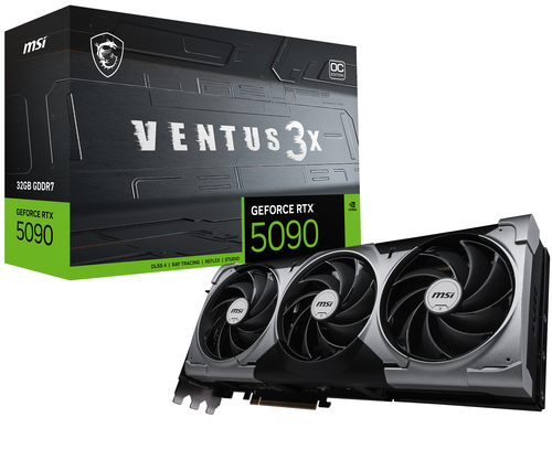 [G5090-32V3C] MSI VENTUS GeForce RTX 5090, 32 Go, GDDR7