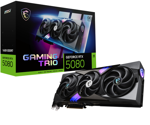 [G5080-16GTC] MSI GeForce RTX 5080, 16 Go, GDDR7