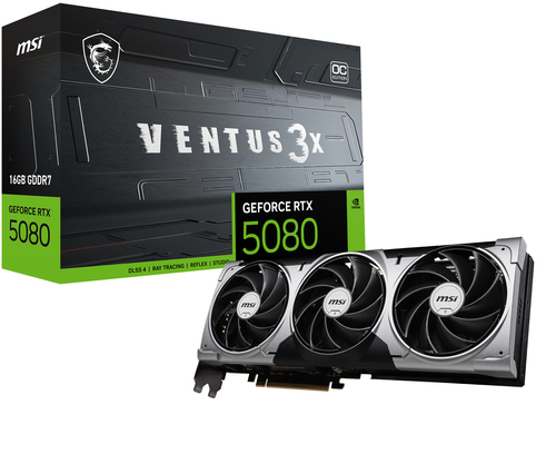 [G5080-16V3C] MSI GeForce RTX 5080, 16 Go, GDDR7