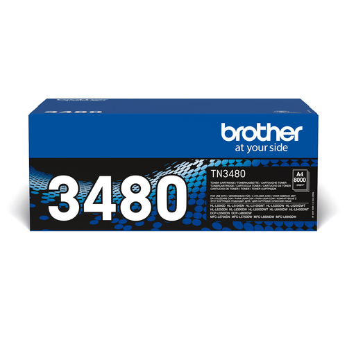 [TN-3480] Brother TN-3480, 8000 pages, Noir, 1 pièce(s)