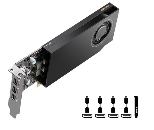[VCNRTXA400-SB] PNY QUADRO RTX A400 4GB
