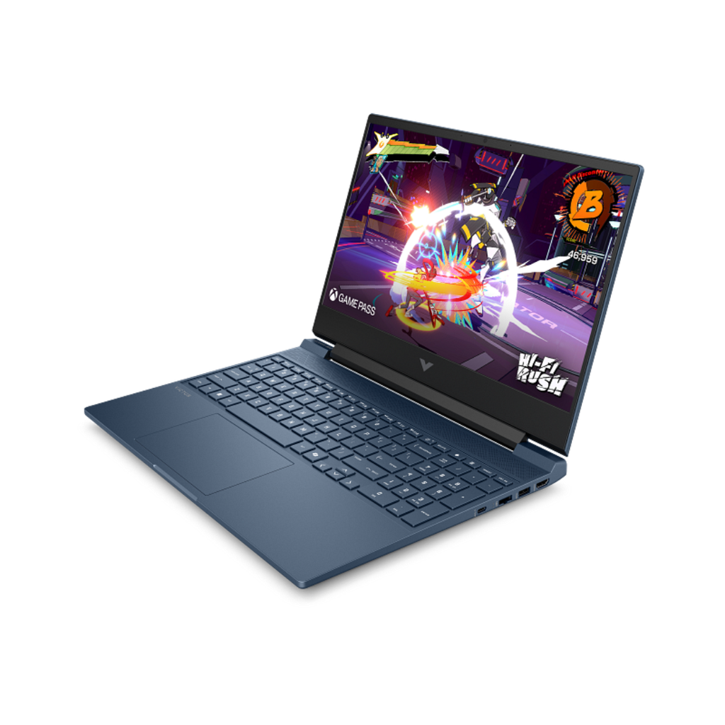 HP Victus 15 AMD Ryzen 7-8845HS 15.6'' 16Go 1To SSD GC NVIDIA GeForce RTX 4050 6GB W11H Bleu Garantie 1 an