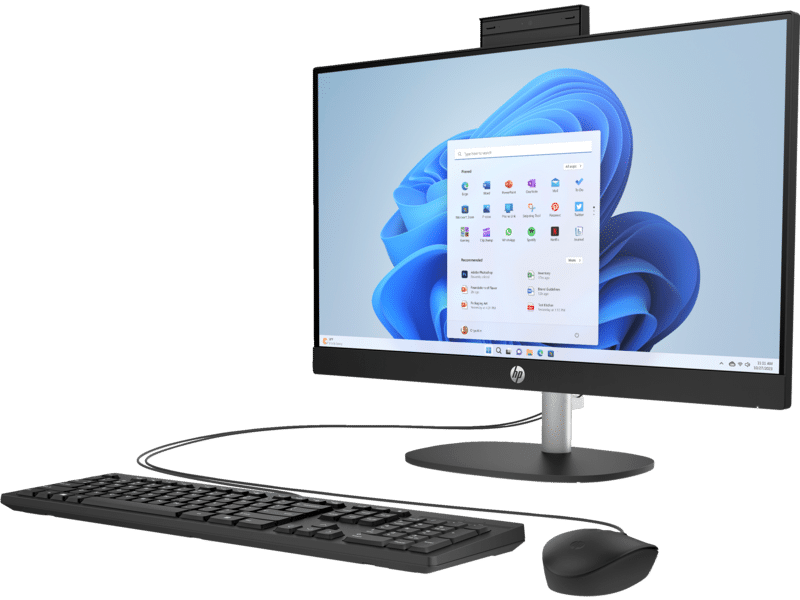 HP AI (24-cr2006nk), Intel Ultra 5, 23.8'', 8 Go, Windows 11 Home