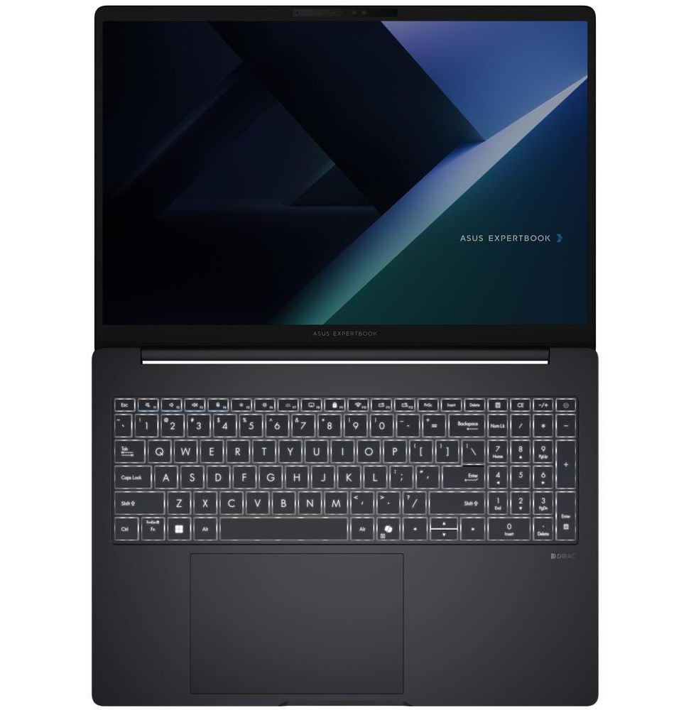 Asus ExpertBook, Intel Ultra 7-255H, 16'', 16 Go, 512 Go, FreeDOS, Garantie 3 ans