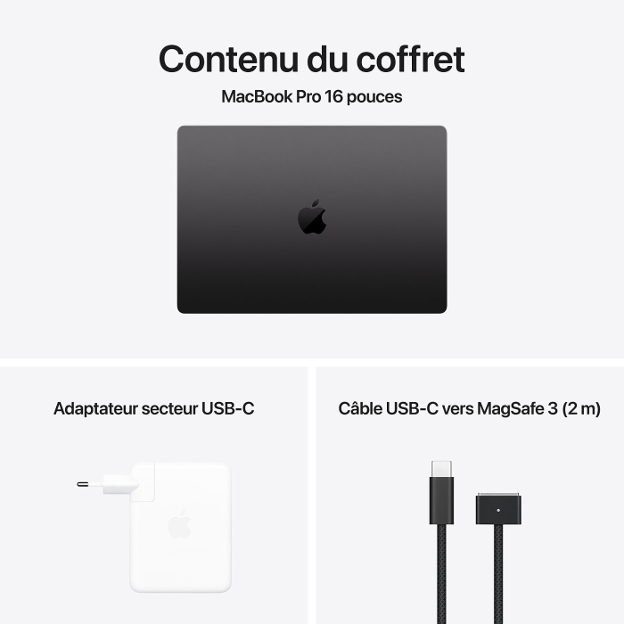 16-inch MacBook Pro: Apple M4 Pro chip with 14‑core CPU and 20‑core GPU, 24GB, 512GB SSD - Space Black