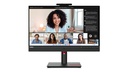 Lenovo ThinkVision T24mv-30, 60,5 cm (23.8”), Full HD, LED, 6 ms, Noir