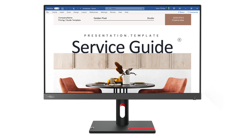 Lenovo ThinkVision S24i-30, 60,5 cm (23.8”), Full HD, LED, 6 ms, Noir