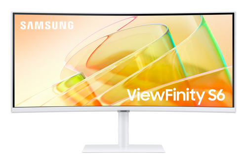 Samsung S65TC, 86,4 cm (34”), UltraWide Quad HD, LED, 5 ms, Blanc