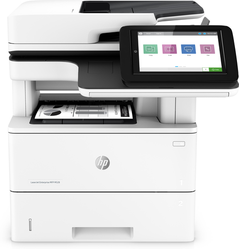 HP LaserJet Enterprise Imprimante multifonction M528dn, Laser, Impression mono, 1200 x 1200 DPI, Copie couleur, A4, Noir, Blanc