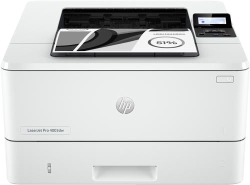 HP LaserJet Pro 4003dw Printer, Laser, 1200 x 1200 DPI, 40 ppm, Impression recto-verso, Blanc