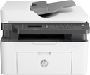 HP Laser MFP 137fnw, Laser, Impression mono, 1200 x 1200 DPI, Copie simple, A4, Gris, Blanc