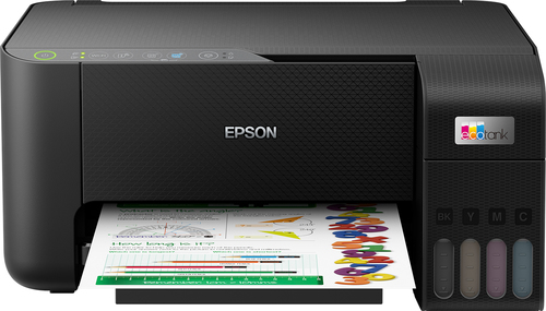 Epson L3250, Jet d'encre, Impression couleur, 5760 x 1440 DPI, A4, Impression directe, Noir