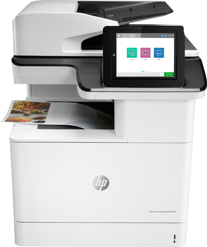 HP Color LaserJet Enterprise Imprimante multifonction M776dn, Laser, Impression couleur, 1200 x 1200 DPI, A3, Impression directe, Noir, Blanc