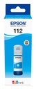 Epson EcoTank 112, Pigment cyan, Epson, L5160, L5150, 6000 pages, 70 ml, 1 pièce(s)