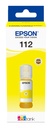 Epson EcoTank 112, Pigment jaune, Epson, L5160, L5150, 6000 pages, 70 ml, 1 pièce(s)