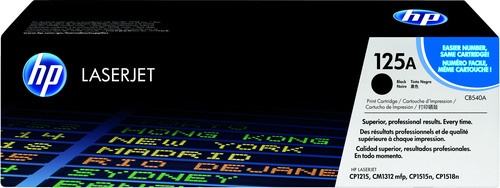 HP 125A toner LaserJet noir authentique, 2200 pages, Noir, 1 pièce(s)