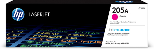 HP 205A Magenta Original LaserJet Toner Cartridge, 900 pages, Magenta, 1 pièce(s)