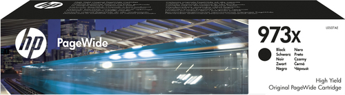 HP 973X High Yield Black Original PageWide Cartridge, Noir, 1 pièce(s)