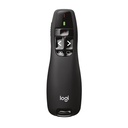Logitech R400, RF, USB, 15 m, Noir