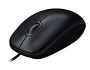 Logitech M90, Ambidextre, Optique, USB Type-A, 1000 DPI, Gris