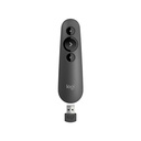 Logitech R500, Bluetooth/RF, USB, 20 m, Graphite