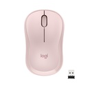 Logitech M220, Ambidextre, Optique, RF sans fil, 1000 DPI, Rose