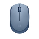 Logitech M171, Ambidextre, Optique, RF sans fil, Bleu