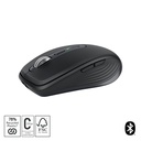 Logitech MX Anywhere 3S, Droitier, Laser, RF sans fil + Bluetooth, 8000 DPI, Graphite