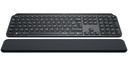Logitech MX Keys Plus, Taille réelle (100 %), Sans fil, RF sans fil + Bluetooth, AZERTY, Graphite