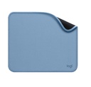 Logitech Mouse Pad Studio Series, Bleu, Gris, Monochromatique, Nylon, Polyester, Caoutchouc, Base antidérapante