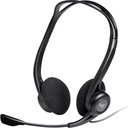 Logitech 960, Avec fil, 100 - 1000 Hz, Appels/Musique, 120 g, Casque, Noir