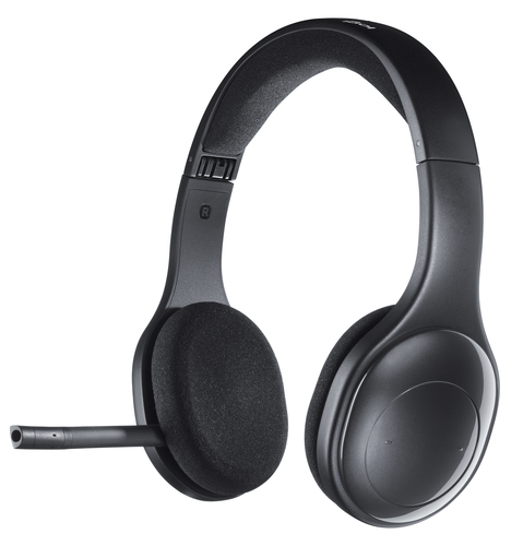 Logitech H800 Bluetooth Wireless Headset, Sans fil, Bureau/Centre d'appels, 30 - 15000 Hz, 120 g, Casque, Noir