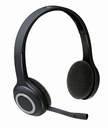 Logitech H600 Wireless Headset, Sans fil, Bureau/Centre d'appels, 40 - 10000 Hz, 105 g, Casque, Noir