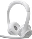 Logitech Zone 300, Sans fil, Bureau/Centre d'appels, 122 g, Casque, Blanc