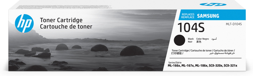Samsung MLT-D104S Black Original Toner Cartridge, 1500 pages, Noir, 1 pièce(s)