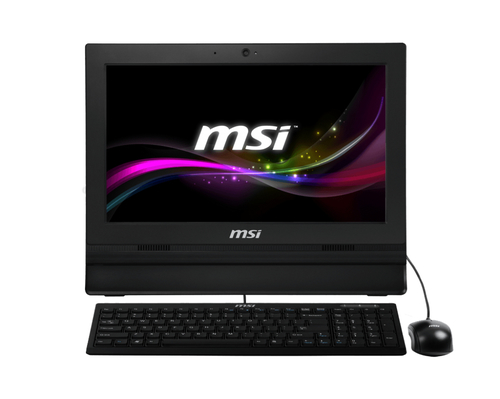 MSI Wind Top Professional AP1622ET-028XEU, 39,6 cm (15.6”), HD, Intel® Celeron®, 4 Go, 500 Go, Noir