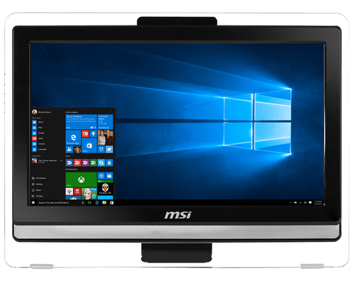 MSI Pro 20ET 4BW-056DE, 49,5 cm (19.5”), HD+, Intel® Celeron®, 4 Go, 128 Go, Windows 10 Home