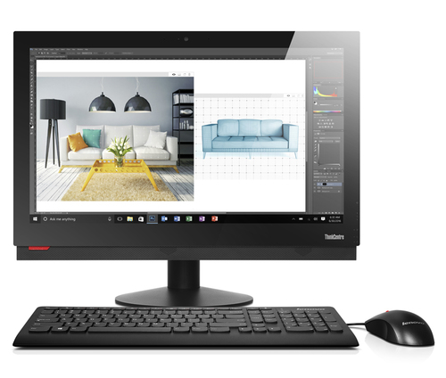 Lenovo ThinkCentre M910z, 60,5 cm (23.8”), Full HD, Intel® Core™ i5, 8 Go, 1 To, Windows 10 Pro