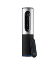Logitech Connect, Full HD, 90°, 4x, Argent