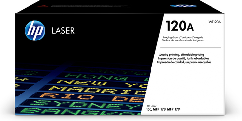 HP Tambour d'imagerie laser 120A authentique, 4000 pages, Noir, Cyan, Magenta, Jaune, 1 pièce(s)