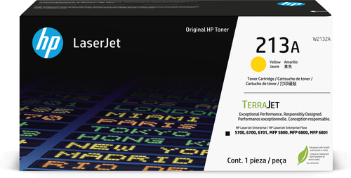 HP 213A Toner LaserJet authentique Jaune, 3000 pages, Jaune, 1 pièce(s)