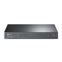 TP-Link JetStream TL-SG2210P, Géré, L2/L4, Gigabit Ethernet (10/100/1000), Connexion Ethernet, supportant l'alimentation via ce port (PoE)