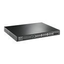 TP-Link JetStream TL-SG3428MP, Géré, L2+, Gigabit Ethernet (10/100/1000), Connexion Ethernet, supportant l'alimentation via ce port (PoE), Grille de montage, 1U