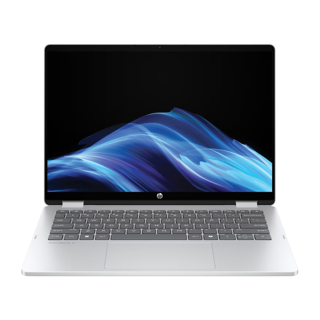 HP OmniBook 5 Flip x360 Intel Core 5-120U 14.0'' 16Go 512Go SSD W11H Silver Garantie 1 an