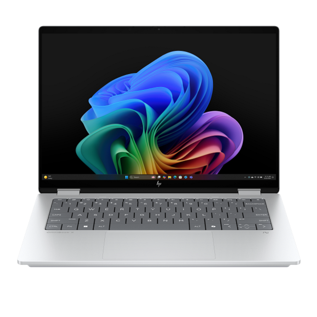 HP OmniBook X Flip 2-in-1 Next Gen AI 14-fm0001nk, Intel Core Ultra 5, 35,6 cm (14”), 16 Go, 1 To, Windows 11 Home